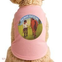 Our Heats Beat As One Horse Lover Doggie Tank thumb 0
