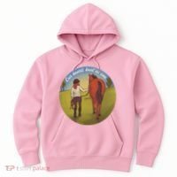 Our Heats Beat As One Horse Lover Hoodie thumb 0