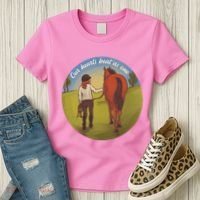 Our Heats Beat As One Horse Lover Women's T-Shirt thumb 3