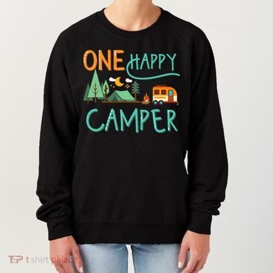 One Happy Camper First Birthday Camping Matching Women's Sweatshirt
