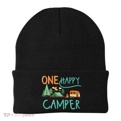 One Happy Camper First Birthday Camping Matching Beanie