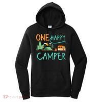 One Happy Camper First Birthday Camping Matching Women's Hoodie thumb 0