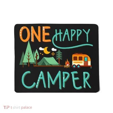 One Happy Camper First Birthday Camping Matching Mousepad