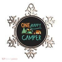 One Happy Camper First Birthday Camping Matching Ornament thumb 0