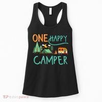One Happy Camper First Birthday Camping Matching Women's Tank Top thumb 0