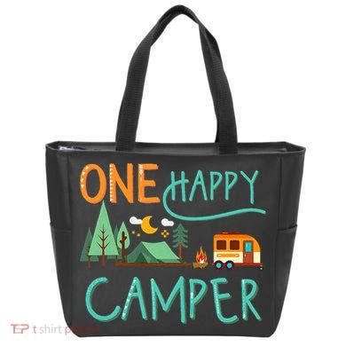 One Happy Camper First Birthday Camping Matching Tote Bag