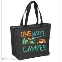 One Happy Camper First Birthday Camping Matching Tote Bag thumb 2