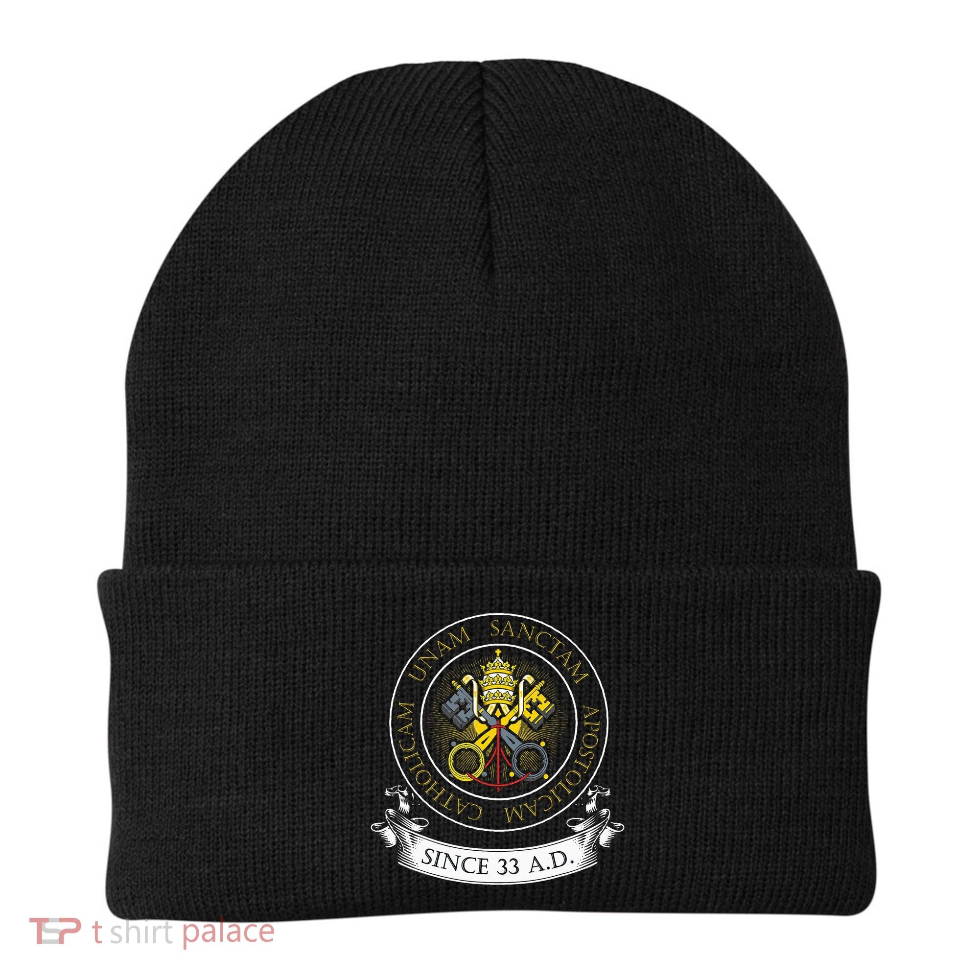 One Holy Catholic & Apostolic Church Catholic Latin Beanie