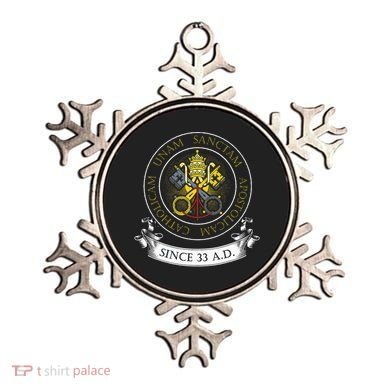 One Holy Catholic & Apostolic Church Catholic Latin Ornament