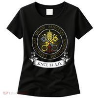 One Holy Catholic & Apostolic Church Catholic Latin Women's T-Shirt thumb 0