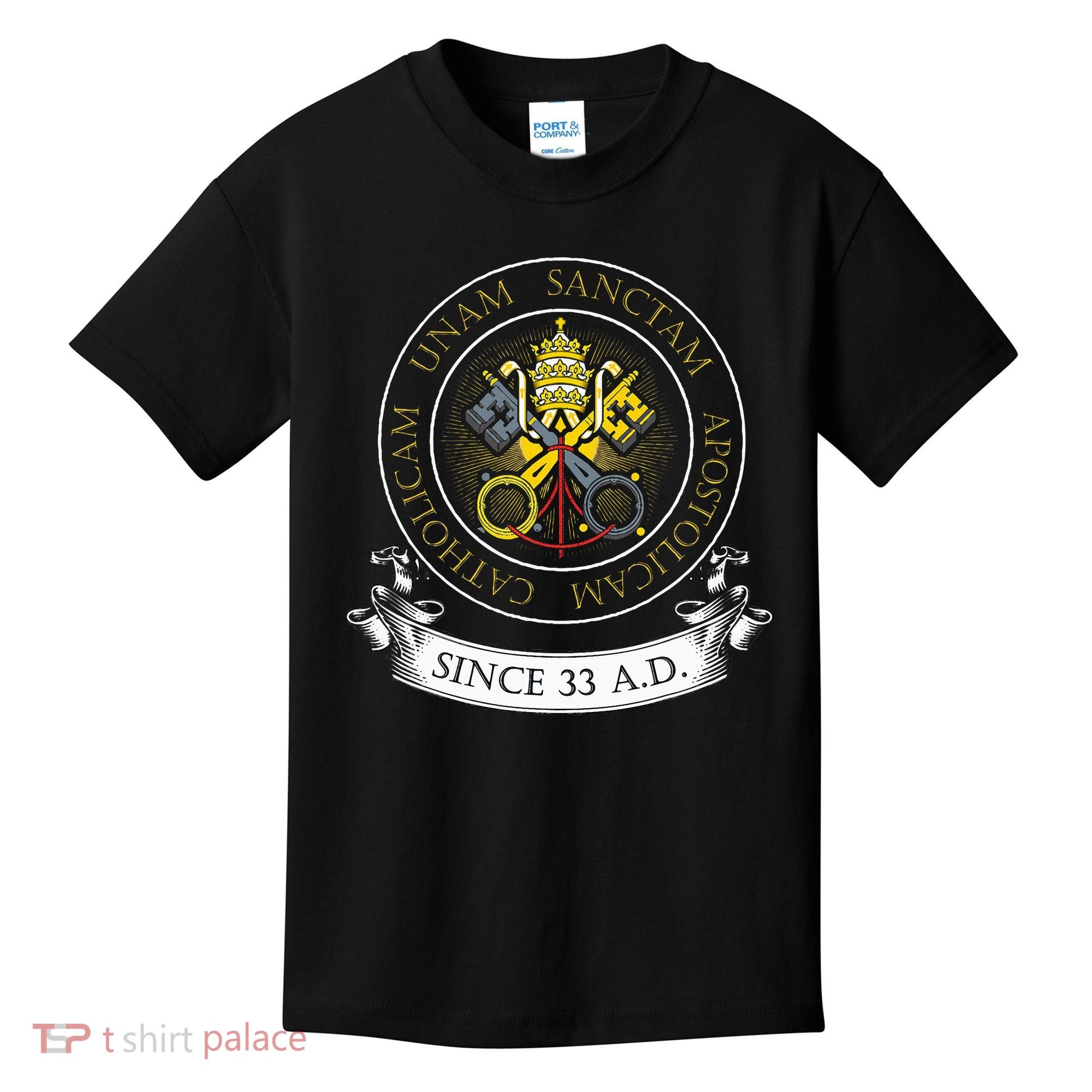 One Holy Catholic & Apostolic Church Catholic Latin Kids T-Shirt