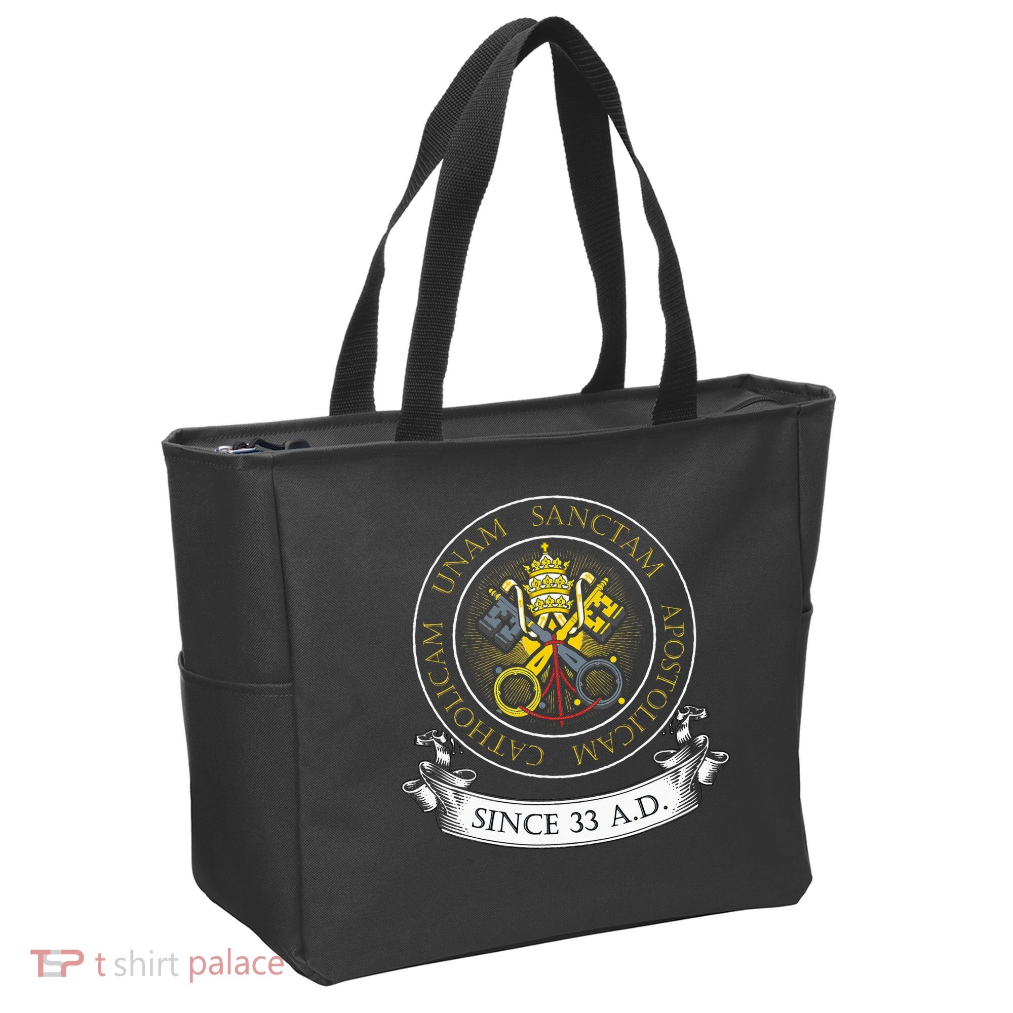 One Holy Catholic & Apostolic Church Catholic Latin Tote Bag