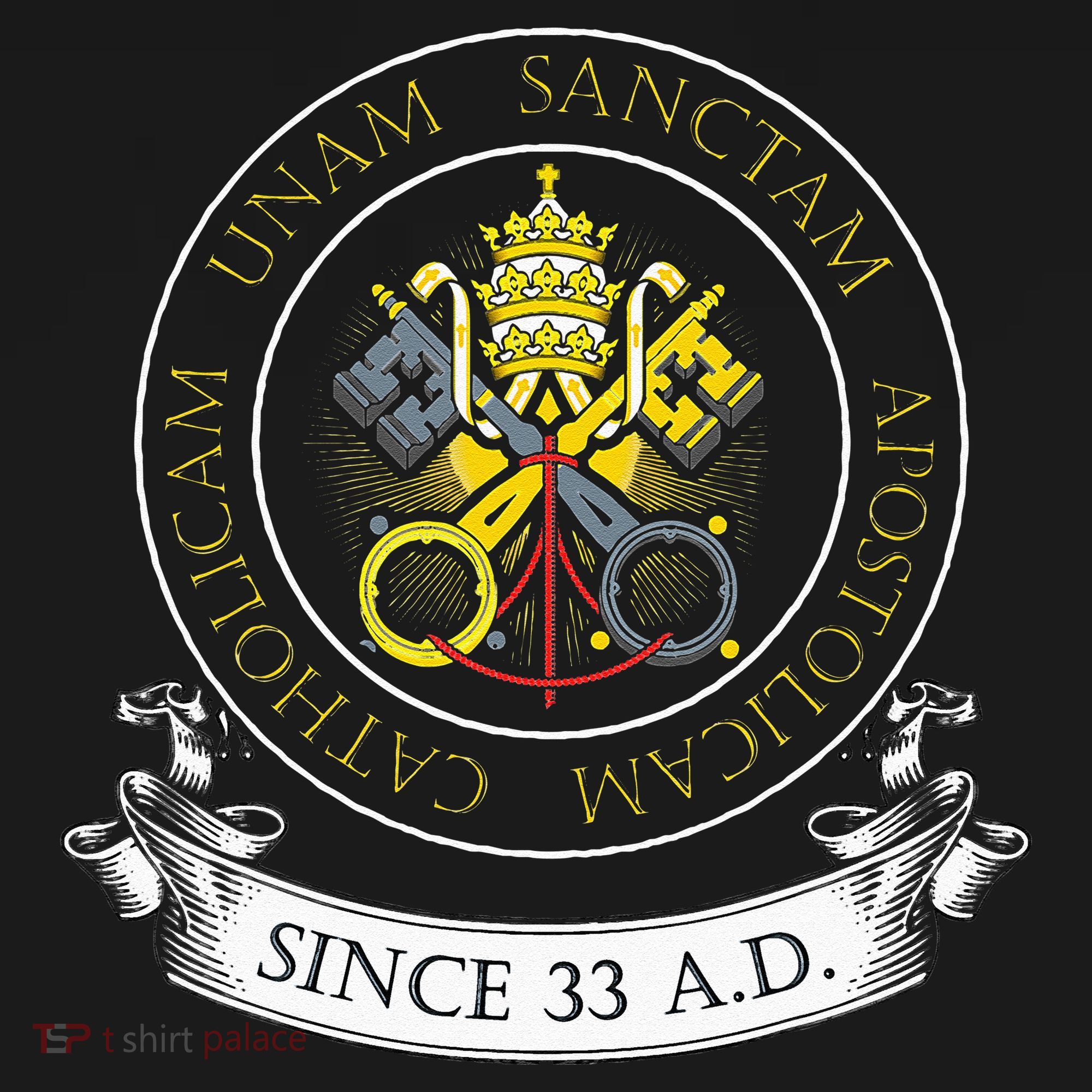 One Holy Catholic & Apostolic Church Catholic Latin Women's Hoodie