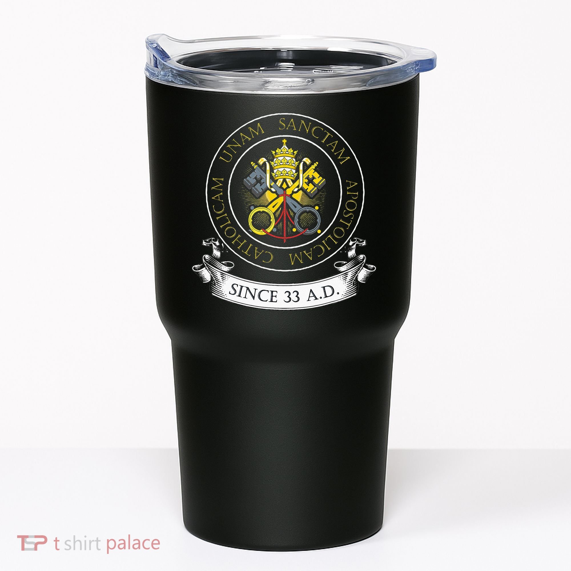 One Holy Catholic & Apostolic Church Catholic Latin Tumbler