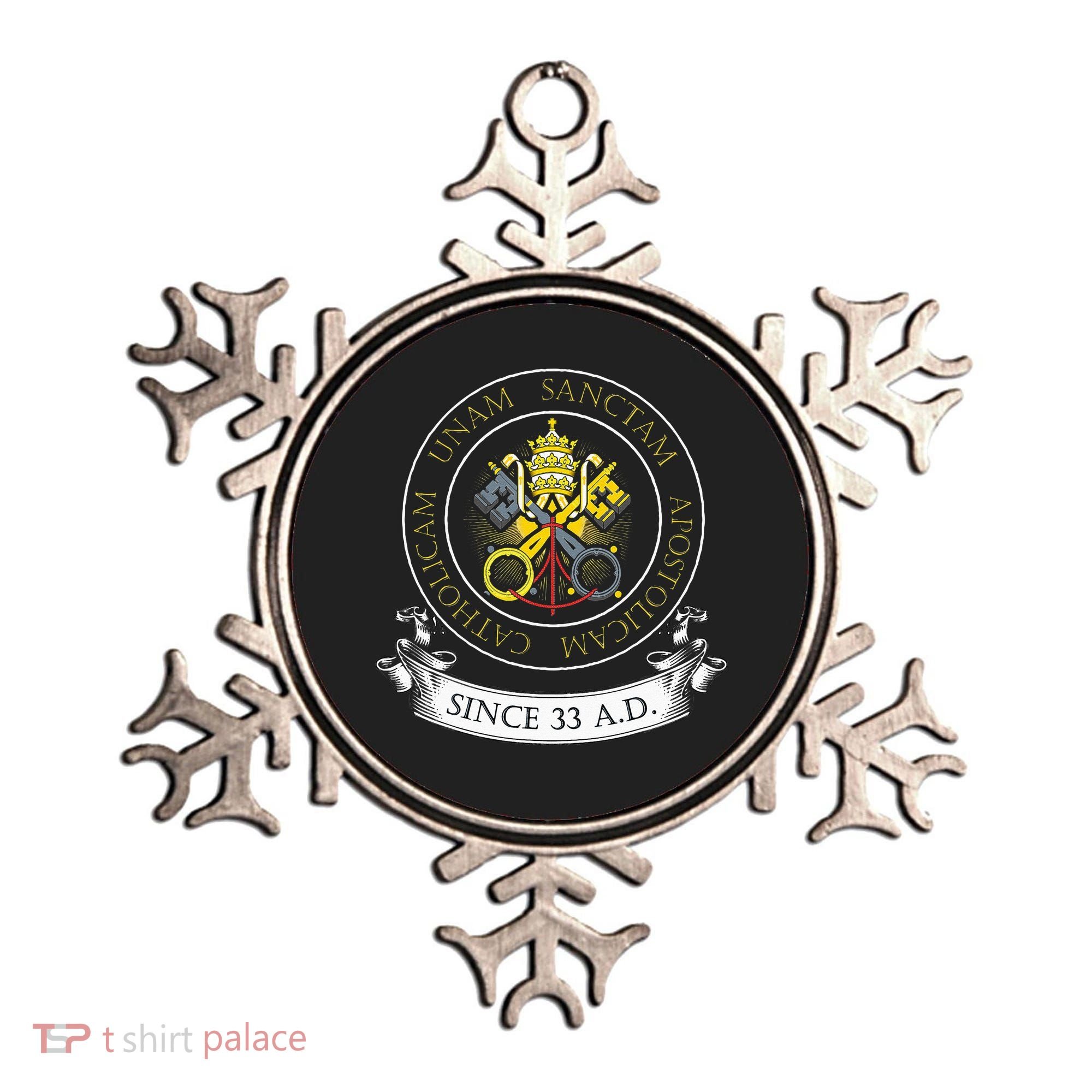 One Holy Catholic & Apostolic Church Catholic Latin Ornament