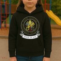 One Holy Catholic & Apostolic Church Catholic Latin Kids Hoodie thumb 3