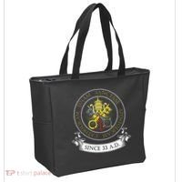 One Holy Catholic & Apostolic Church Catholic Latin Tote Bag thumb 2