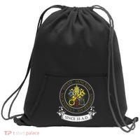 One Holy Catholic & Apostolic Church Catholic Latin Sweatshirt Cinch Pack Bag thumb 0