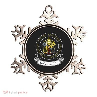 One Holy Catholic & Apostolic Church Catholic Latin Ornament