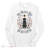 Old Habits Die Screaming Lyrics The Black Dog Ttpd Long Sleeve Shirt thumb 0