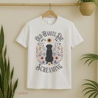 Old Habits Die Screaming Lyrics The Black Dog Ttpd T-Shirt thumb 2
