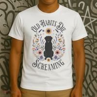 Old Habits Die Screaming Lyrics The Black Dog Ttpd T-Shirt thumb 3