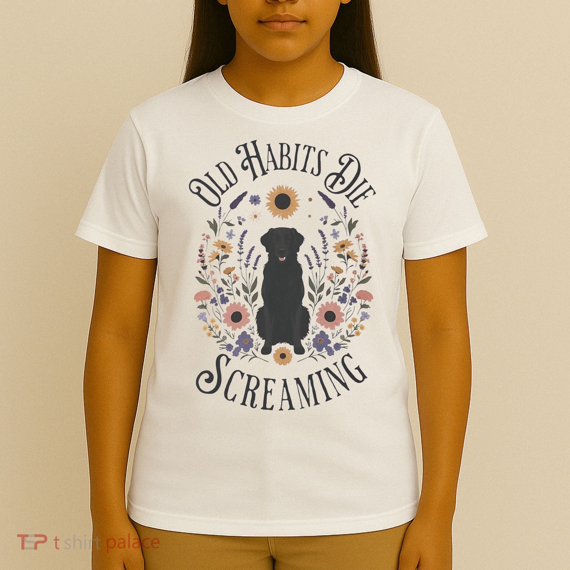Old Habits Die Screaming Lyrics The Black Dog Ttpd T-Shirt