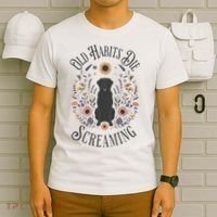 Old Habits Die Screaming Lyrics The Black Dog Ttpd T-Shirt thumb 6
