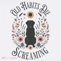 Old Habits Die Screaming Lyrics The Black Dog Ttpd T-Shirt thumb 7