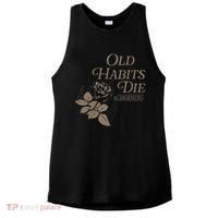 Old Habits Die Screaming Ladies PosiCharge Tri-Blend Wicking Tank thumb 0