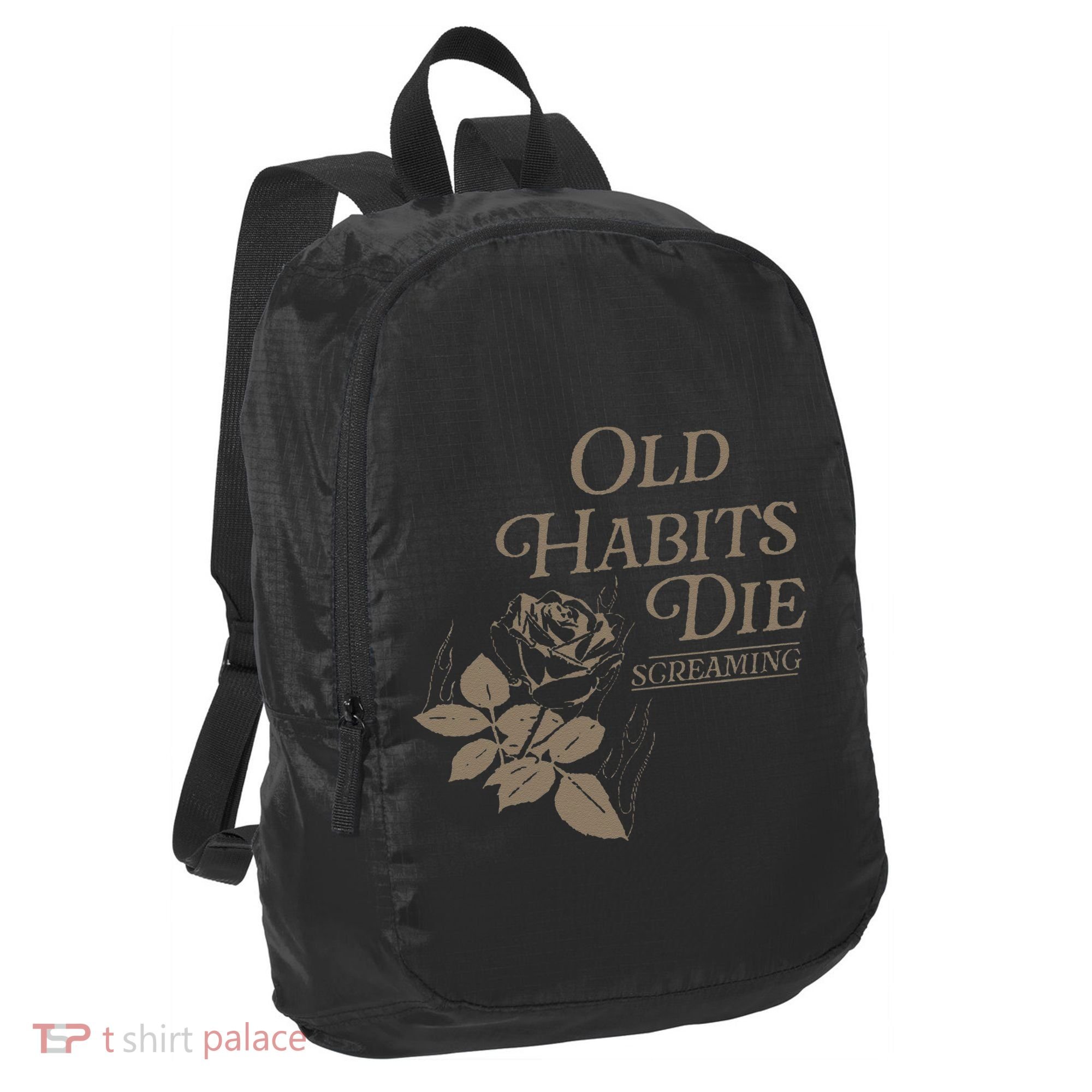 Old Habits Die Screaming Port Authority Crush Ripstop Backpack