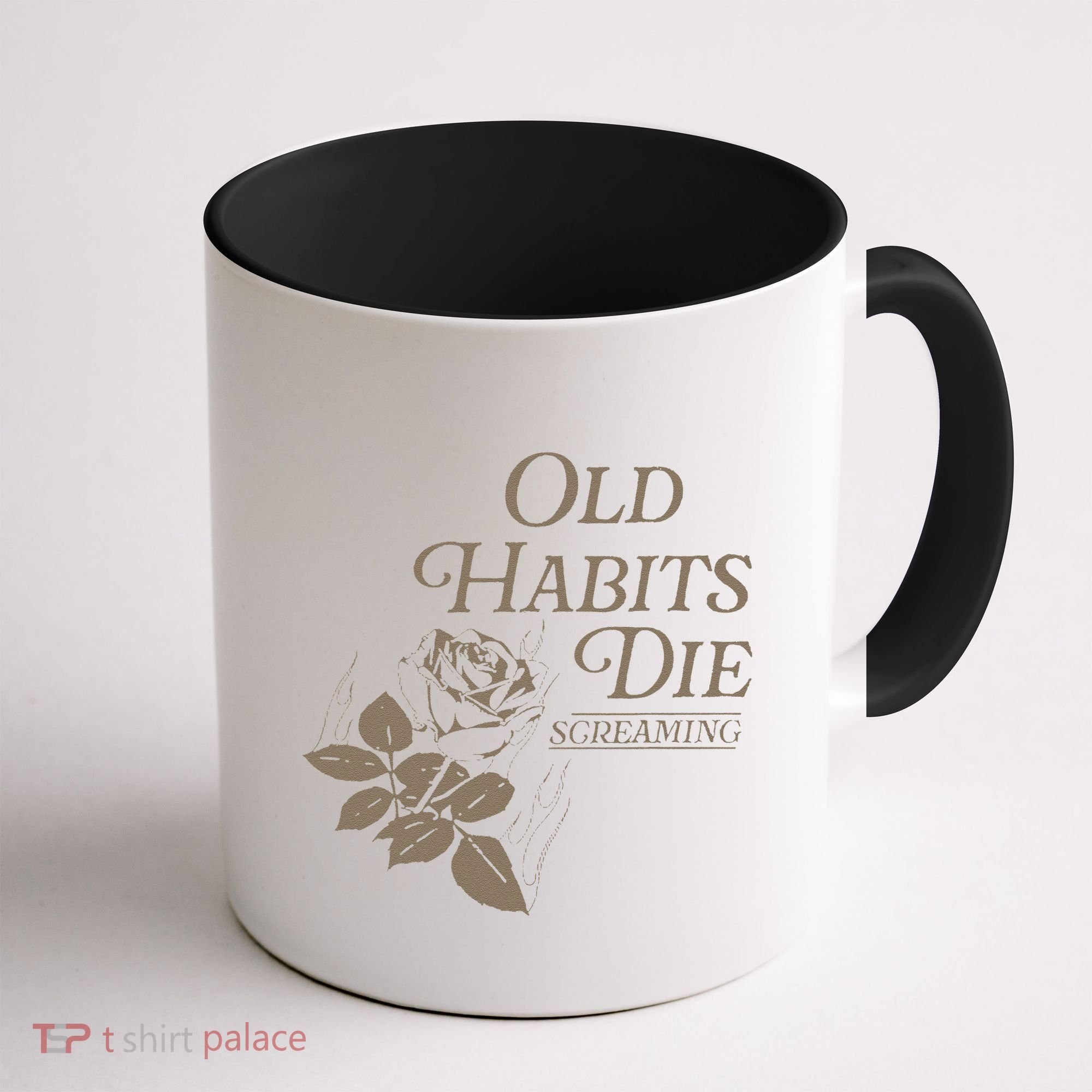 Old Habits Die Screaming Coffee Mug
