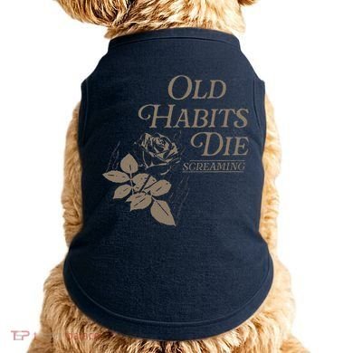 Old Habits Die Screaming Doggie Tank