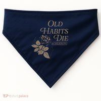 Old Habits Die Screaming USA-Made Doggie Bandana thumb 0