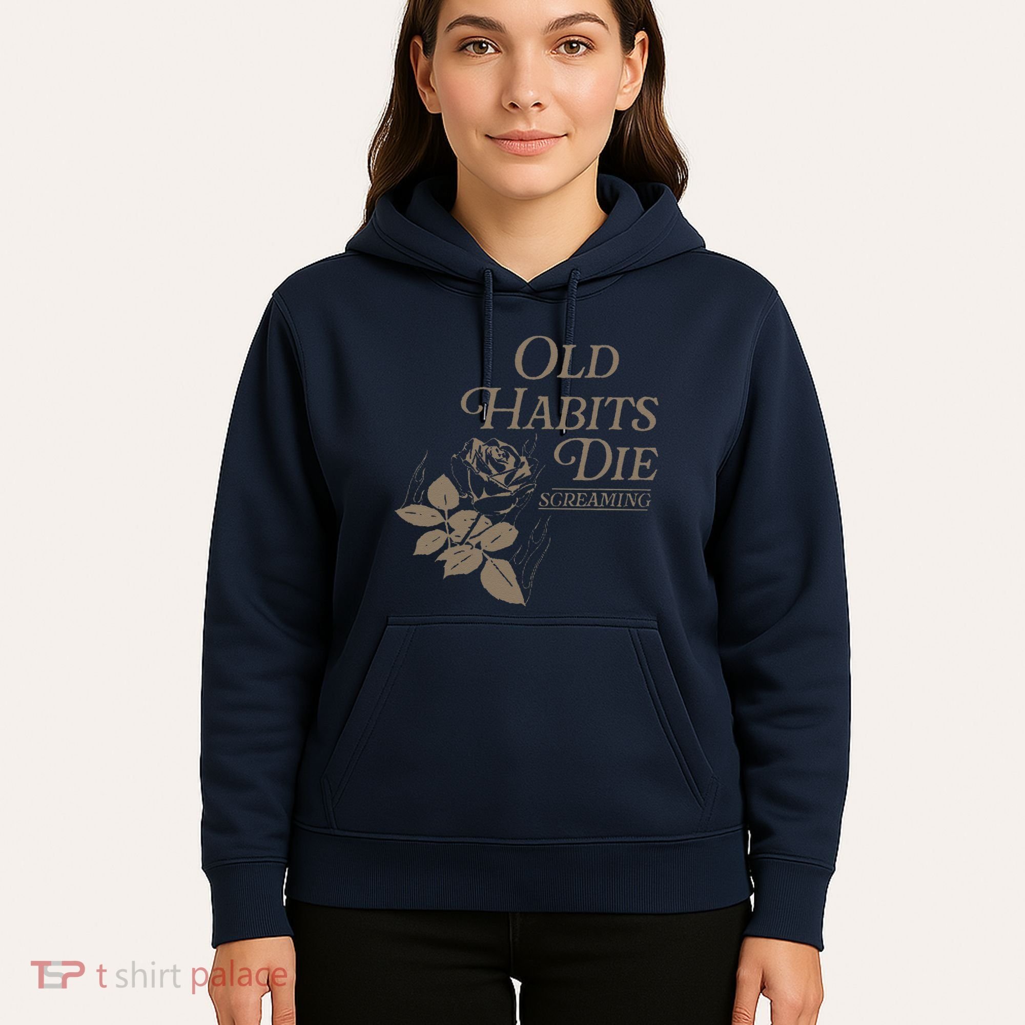 Old Habits Die Screaming Hoodie