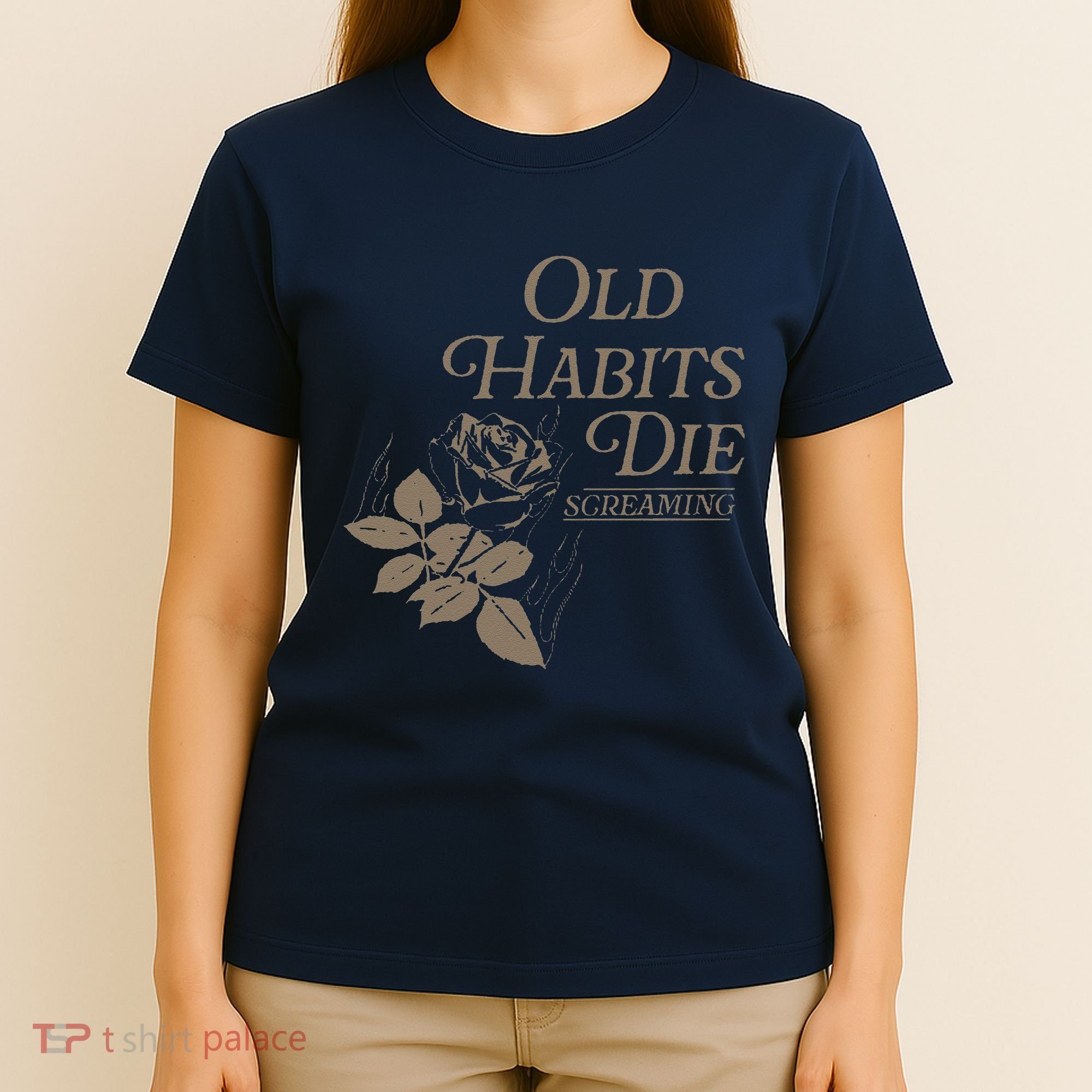 Old Habits Die Screaming T-Shirt