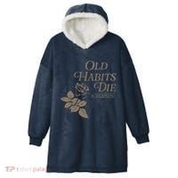 Old Habits Die Screaming Hooded Wearable Blanket thumb 0