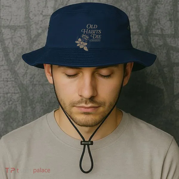 Old Habits Die Screaming Bucket Hat