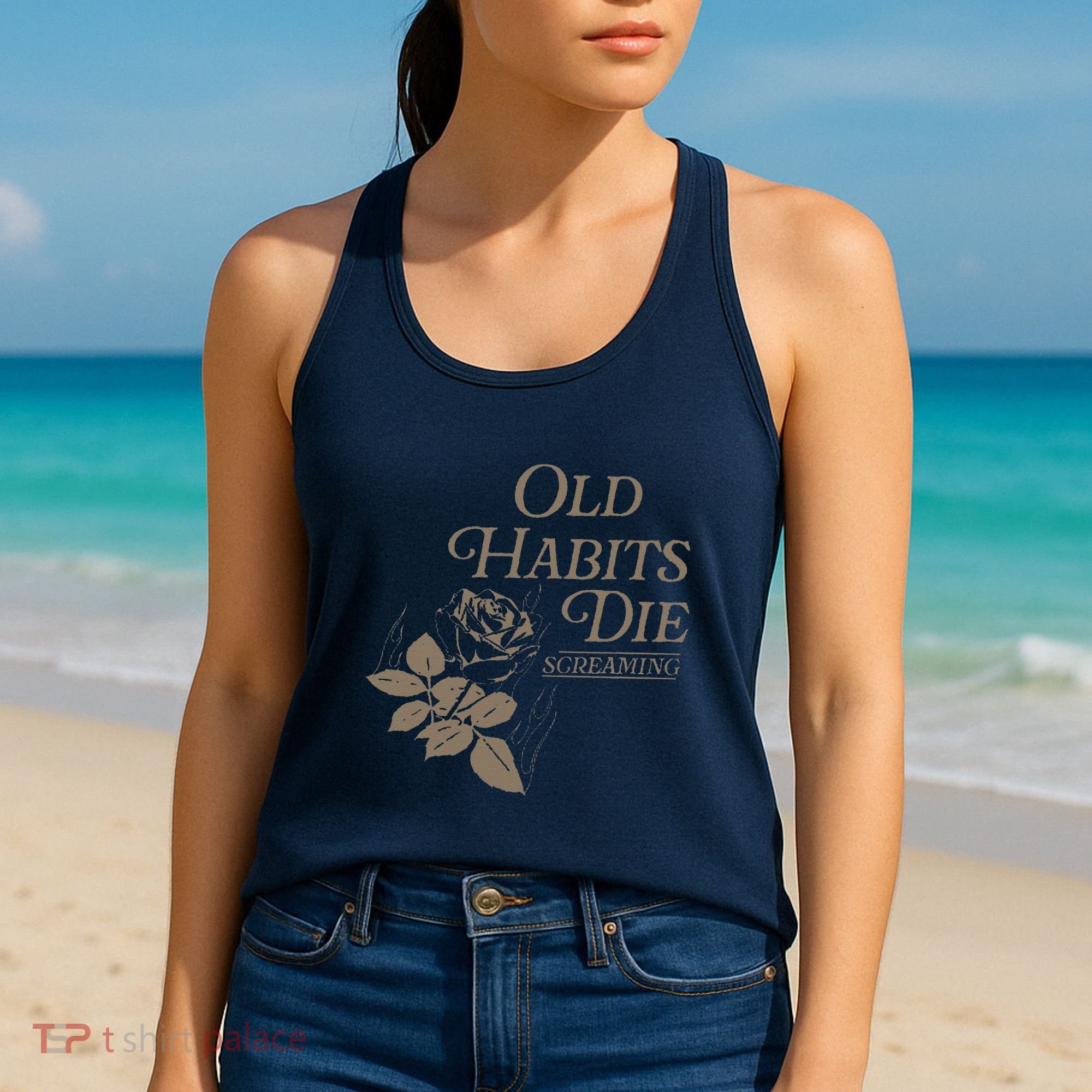 Old Habits Die Screaming Women's Tank Top