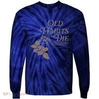 Old Habits Die Screaming Tie-Dye Long Sleeve Shirt thumb 0