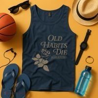Old Habits Die Screaming Tank Top thumb 4