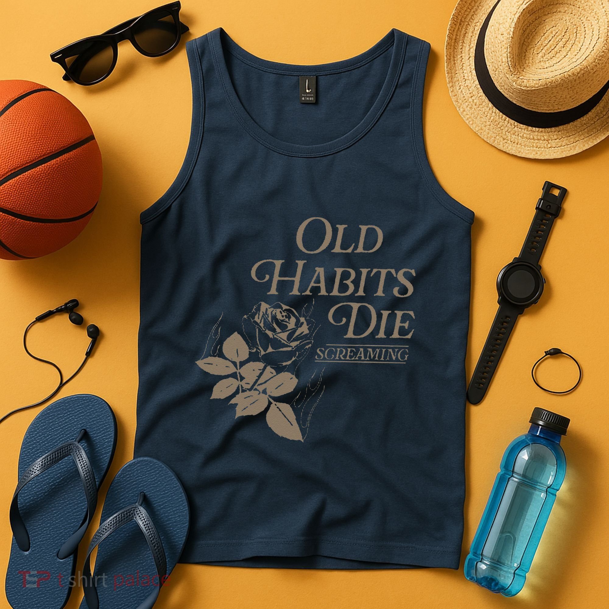 Old Habits Die Screaming Tank Top