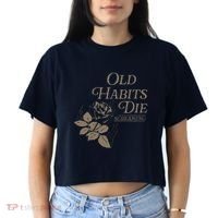 Old Habits Die Screaming Women's Crop Top Tee thumb 2