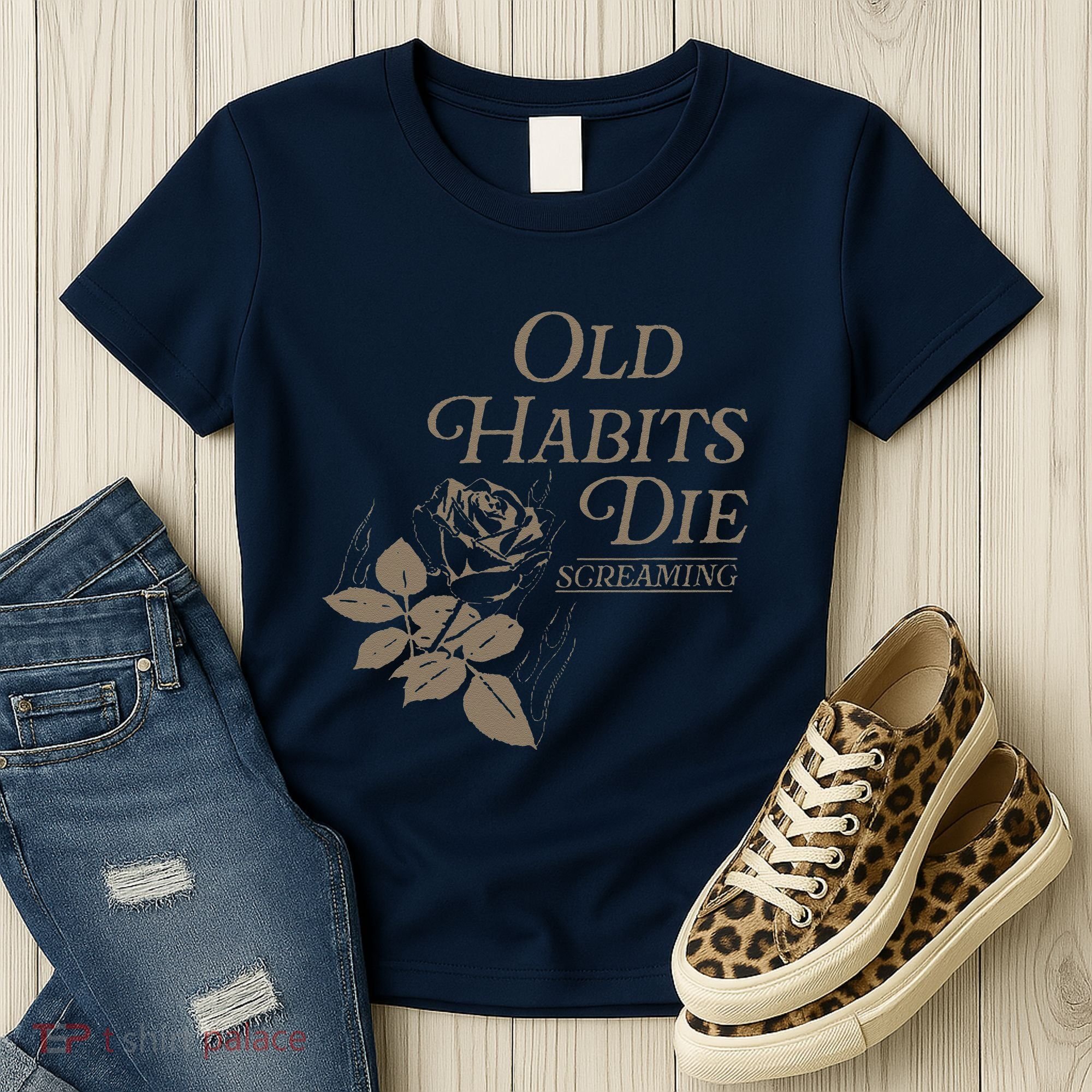 Old Habits Die Screaming Women's T-Shirt