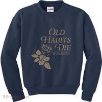 Old Habits Die Screaming Kids Sweatshirt thumb 0