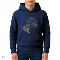 Old Habits Die Screaming Kids Hoodie thumb 4