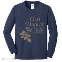 Old Habits Die Screaming Kids Long Sleeve Shirt thumb 0