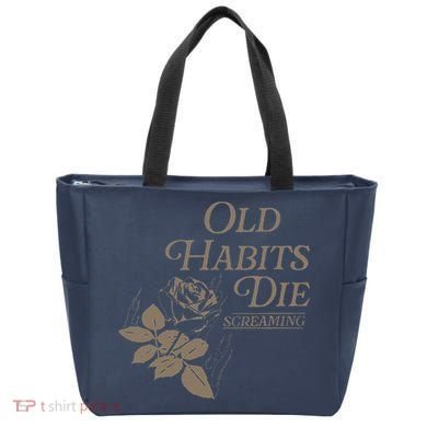 Old Habits Die Screaming Tote Bag