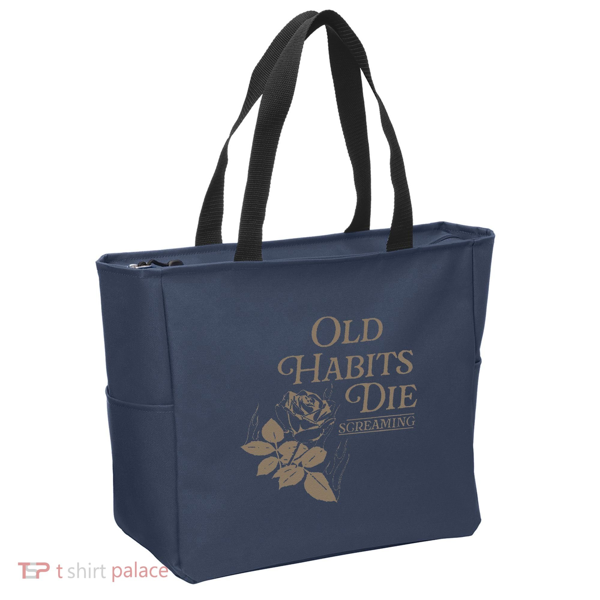 Old Habits Die Screaming Tote Bag