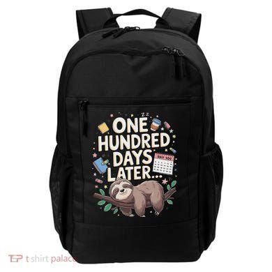 One Hundred Days Later 100th Day Sloth Teacher Or Pupil Backpack